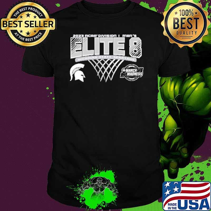 Michigan State Spartans 2023 NCAA Division I Men’s Basketball Elite Eight March Madness Shirt