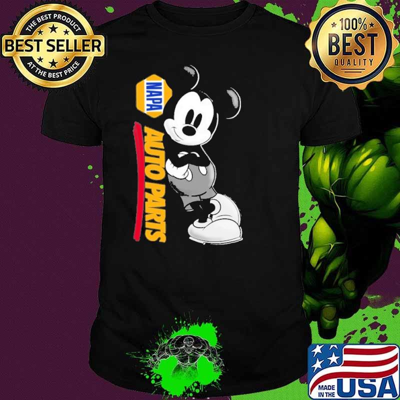 Mickey Napa auto parts shirt