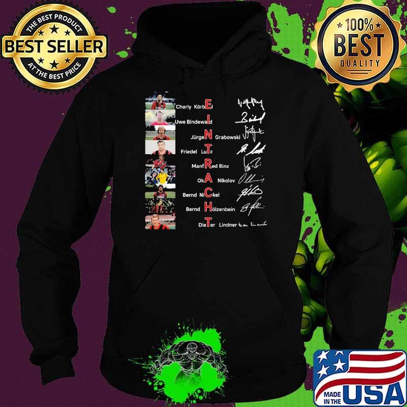 Official eintracht Charly Korbei Uwe Bindewaid Signatures s Hoodie Official eintracht Charly Korbei Uwe Bindewaid Signatures s Hoodie