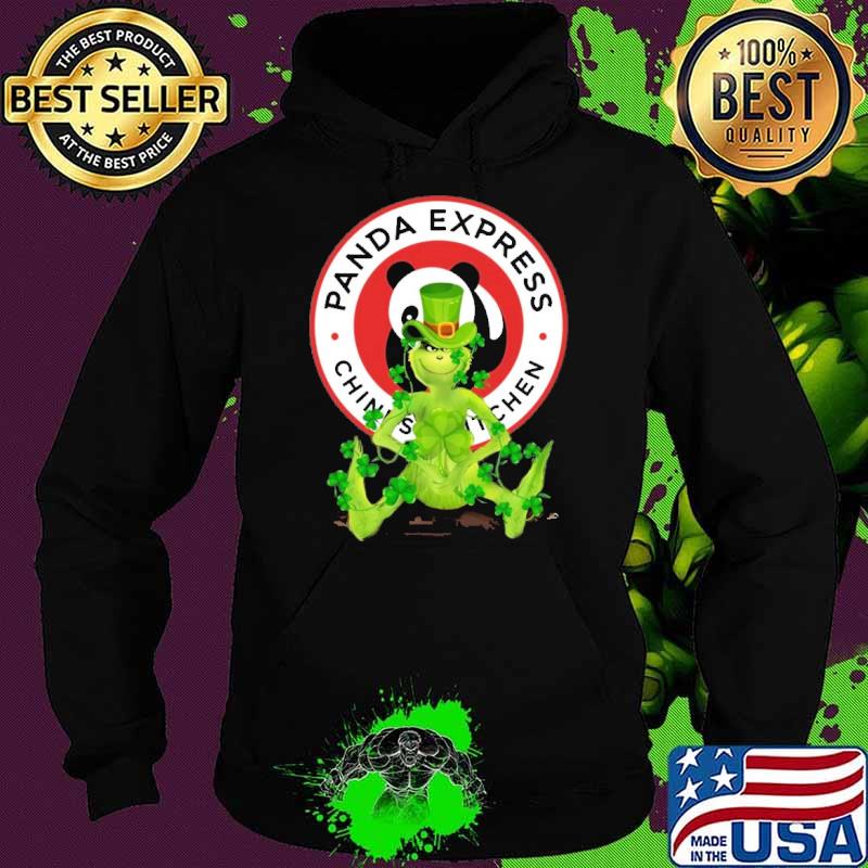 Official grinch hug panda express chinese kitchen St.Patrick's day s Hoodie Official grinch hug panda express chinese kitchen St.Patrick's day s Hoodie