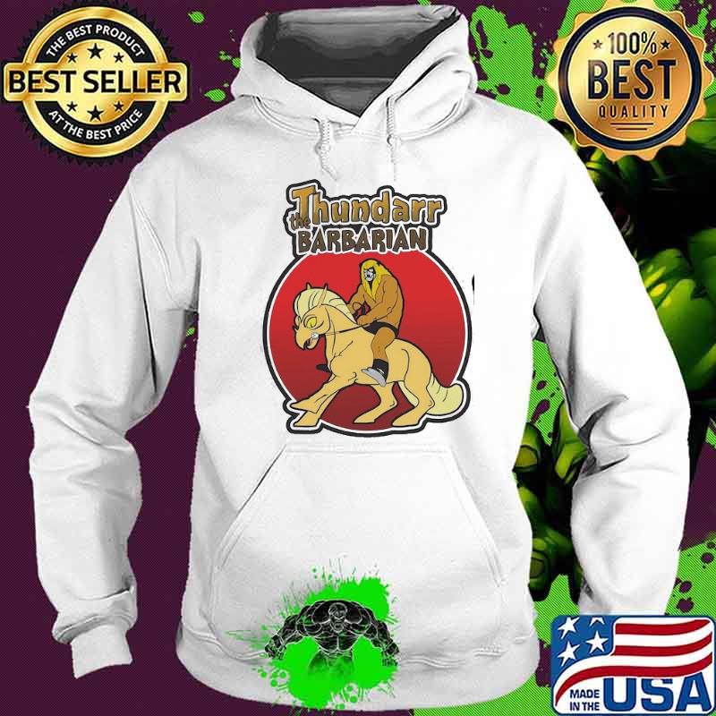 Official thundarr The Barbarian cartoon s Hoodie Official thundarr The Barbarian cartoon s Hoodie