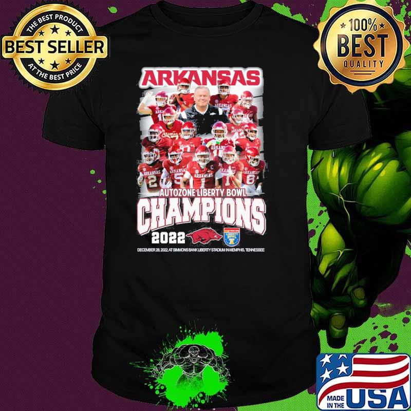 Original arkansas autozone liberty bowl champions 2022 s Unisex Original arkansas autozone liberty bowl champions 2022 s Unisex