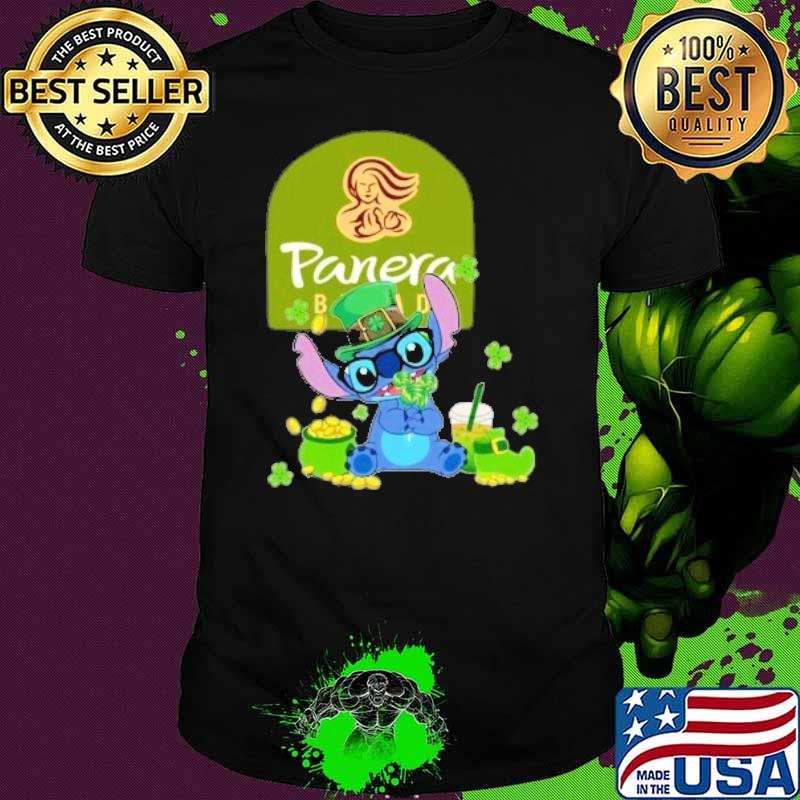 PANERA BREAD Stitch hug St.Patrick's day shirt