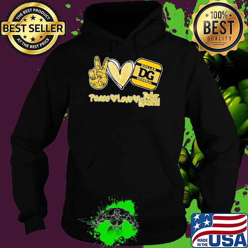 Peace love Dollar General heart love diamond s Hoodie Peace love Dollar General heart love diamond s Hoodie