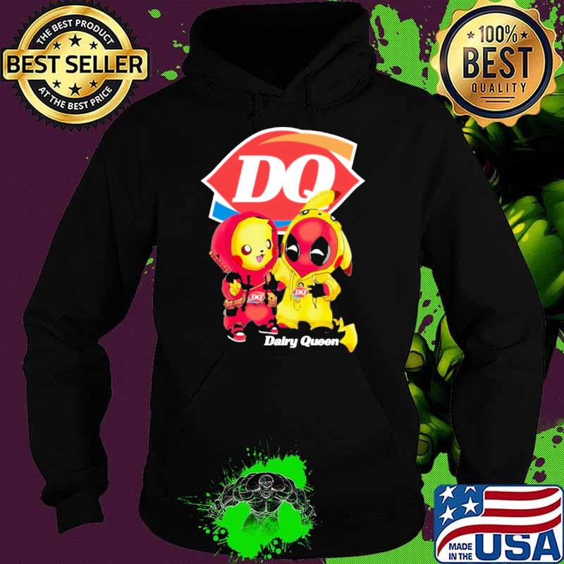 Pikachu Deadpool Dairy Queen s Hoodie Pikachu Deadpool Dairy Queen s Hoodie
