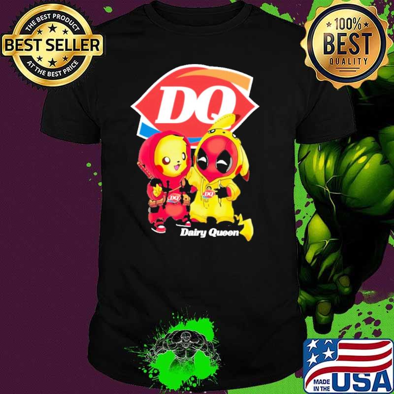 Pikachu Deadpool Dairy Queen shirt