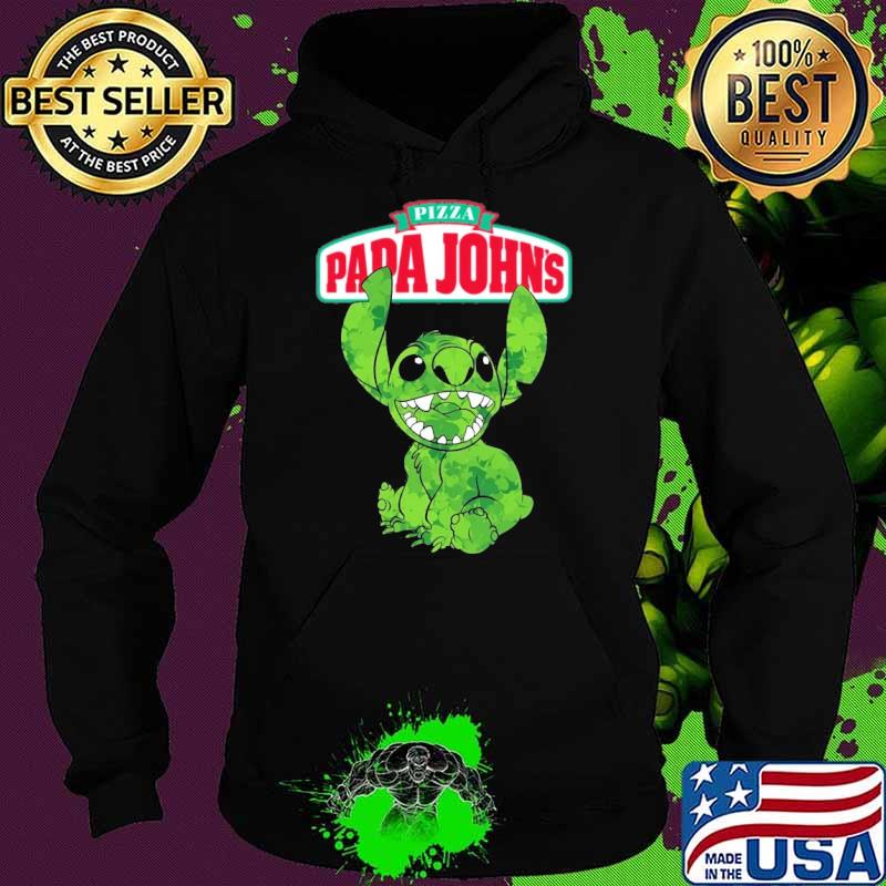 Pizza Papa John's Stitch St.Patrick's day s Hoodie Pizza Papa John's Stitch St.Patrick's day s Hoodie