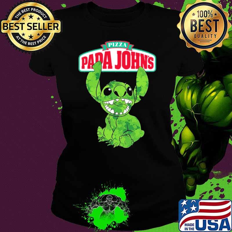 Pizza Papa John's Stitch St.Patrick's day s Ladies tee Pizza Papa John's Stitch St.Patrick's day s Ladies tee