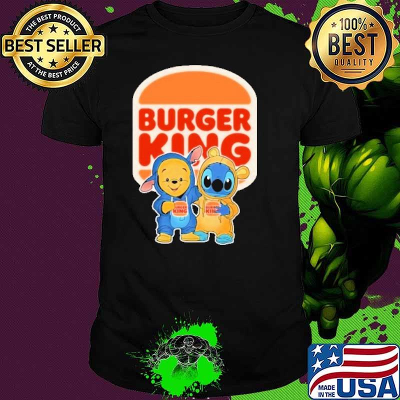 Pooh and Stitch Burger king shirt