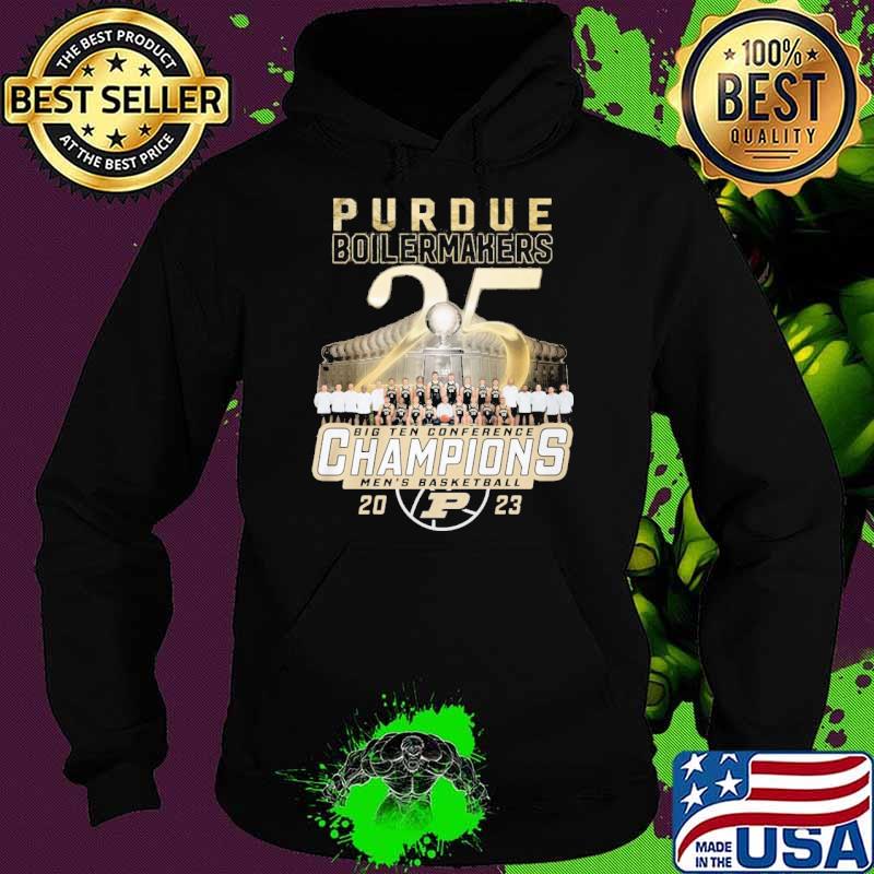 Purdue Boilermakers big ten conference champions men's basketball 2023 s Hoodie Purdue Boilermakers big ten conference champions men's basketball 2023 s Hoodie