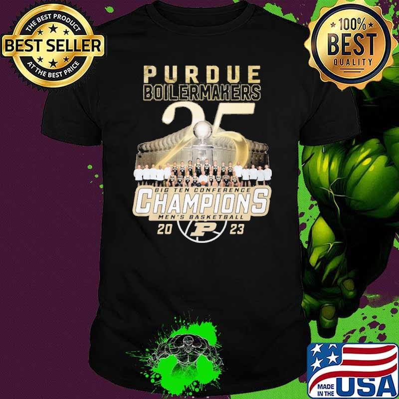 Purdue Boilermakers big ten conference champions men's basketball 2023 shirt