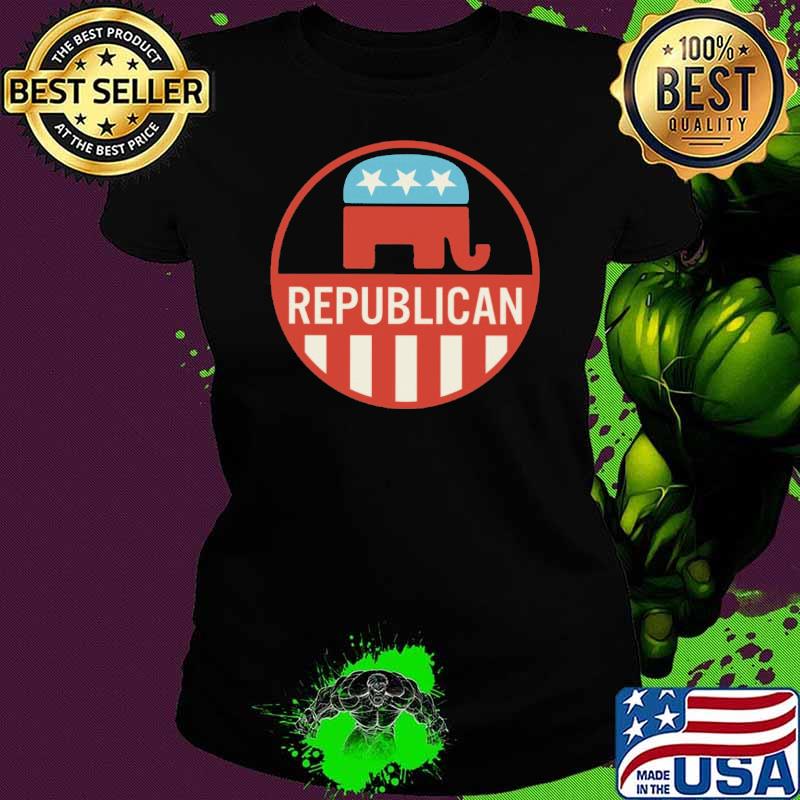 Republican America flag Biden shirt