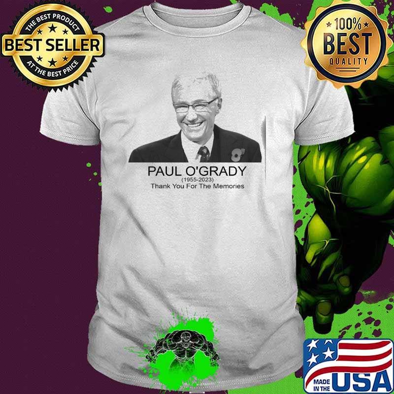 Rest In Peace Paul O’Grady Thank You For The Memories 1955-2023 RIP Shirt