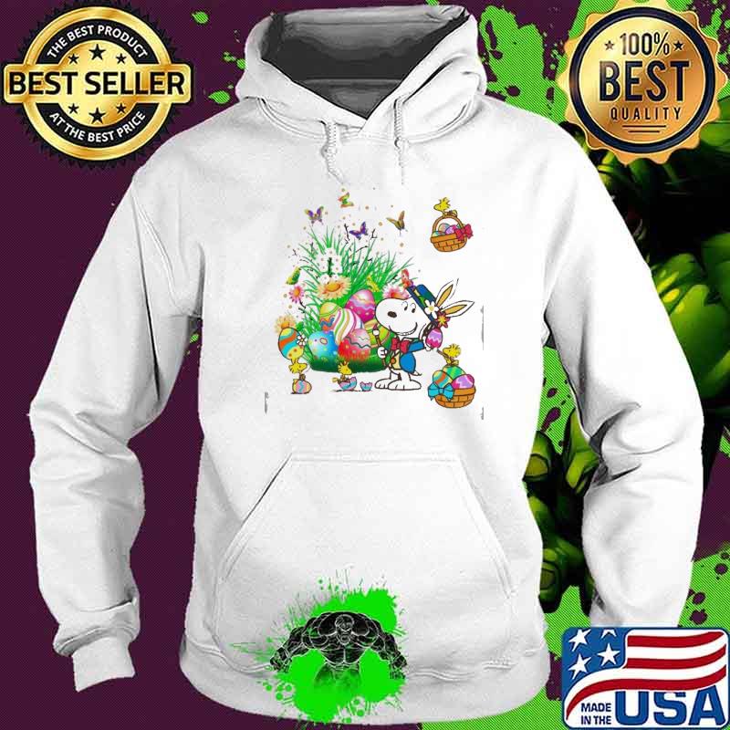 Snoopy and woodstock Easter flowers s Hoodie Snoopy and woodstock Easter flowers s Hoodie