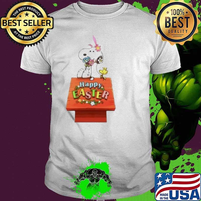 Snoopy and woodstocks happy Easter shirt