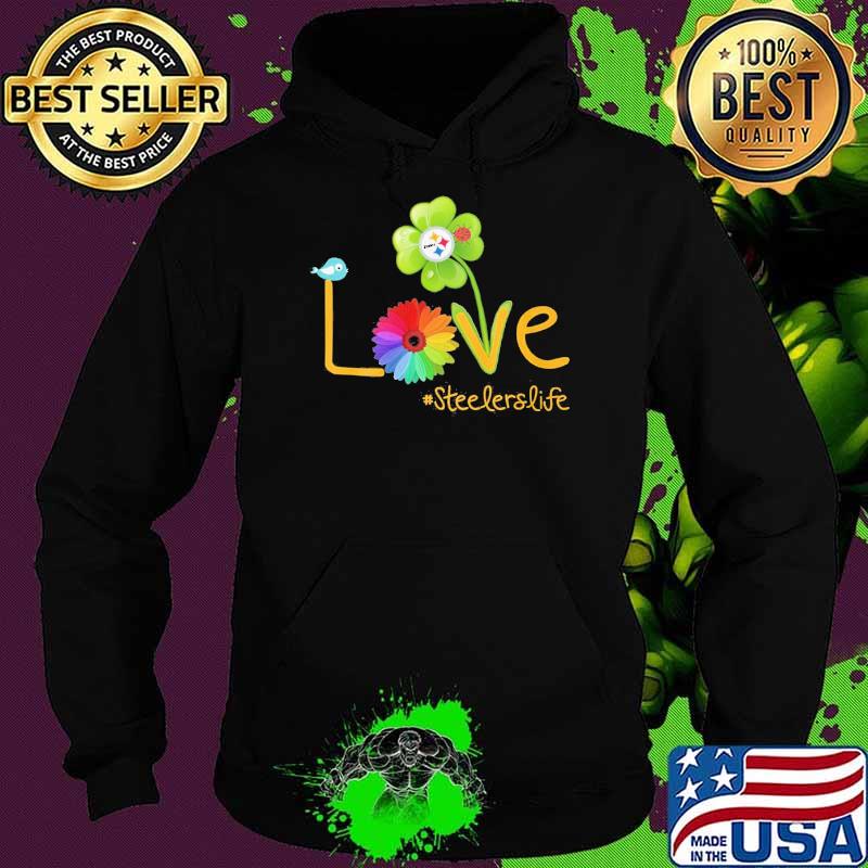 Steelers life love four-leaf clover sunflower s Hoodie Steelers life love four-leaf clover sunflower s Hoodie