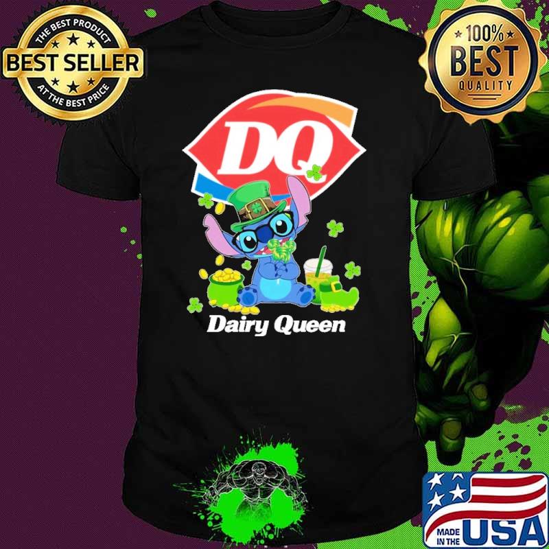 Stitch hug Dairy Queen St.Patrick's day shirt