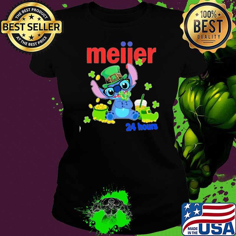 Stitch hug Meijer 24 hours St.Patrick's day s Ladies tee Stitch hug Meijer 24 hours St.Patrick's day s Ladies tee