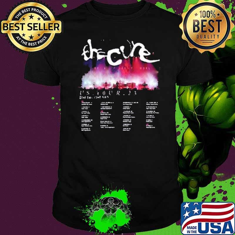 The Cure 2023 Tour Of North America Shows A Lost World Merch shirt