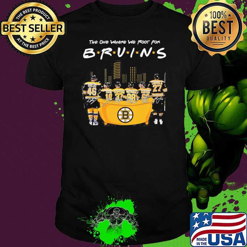 The one where we root for Bruins signatures city shirt