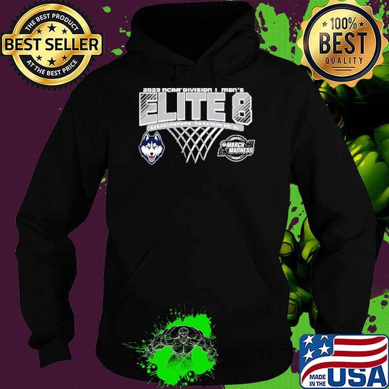 UConn Huskies 2023 NCAA Division I Men’s Basketball Elite Eight March Madness Shirt Hoodie UConn Huskies 2023 NCAA Division I Men’s Basketball Elite Eight March Madness Shirt Hoodie