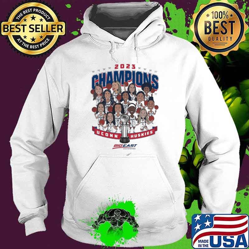 Uconn Huskies NCAA Women’s Basketball Big East Champions 2023 s Hoodie Uconn Huskies NCAA Women’s Basketball Big East Champions 2023 s Hoodie