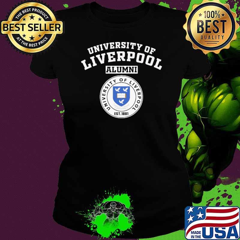 University of Liverpool Alumni est.1881 s Ladies tee University of Liverpool Alumni est.1881 s Ladies tee