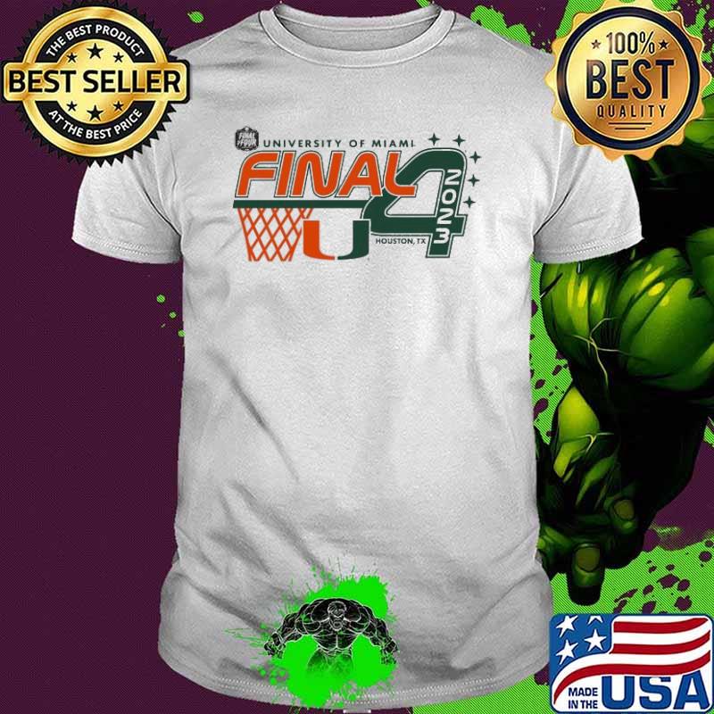University of Miami 2023 Final Four Houston sport shirt