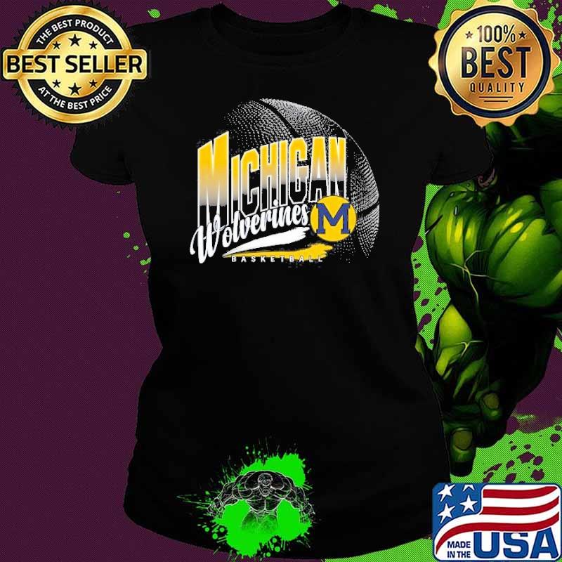 University Of Michigan Madness Victory Road Basketball Shirt Ladies tee University Of Michigan Madness Victory Road Basketball Shirt Ladies tee