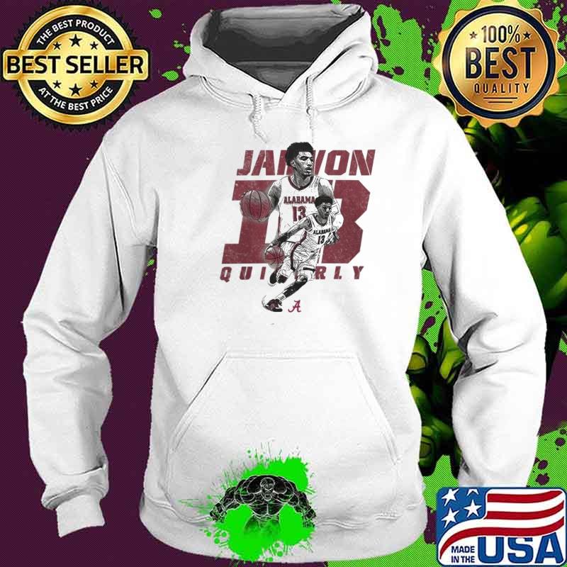 Alabama Men's Basketball Jahvon Quinerly s Hoodie Alabama Men's Basketball Jahvon Quinerly s Hoodie