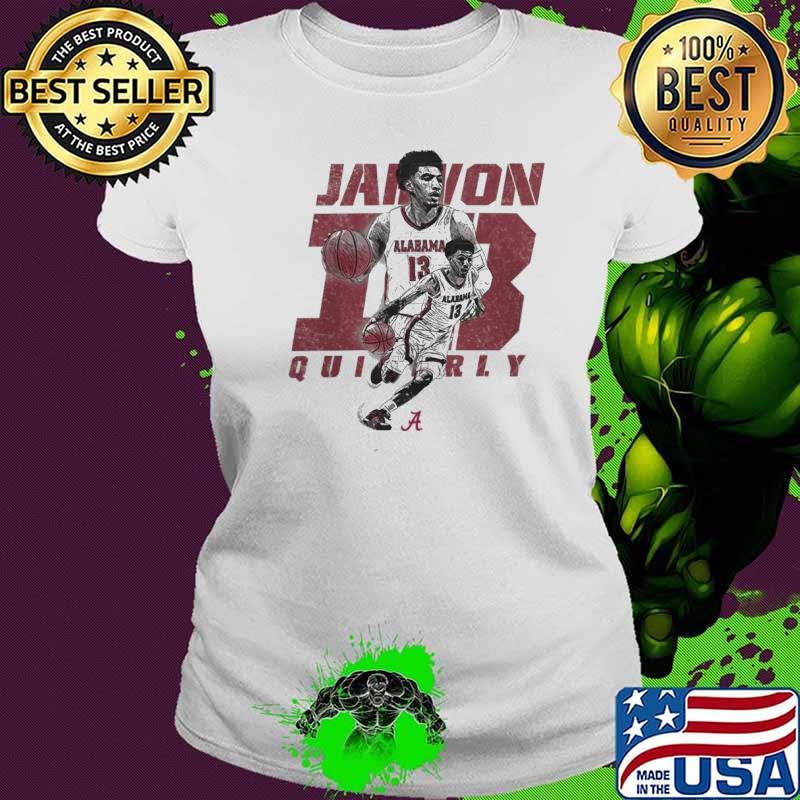 Alabama Men's Basketball Jahvon Quinerly s Ladies tee Alabama Men's Basketball Jahvon Quinerly s Ladies tee