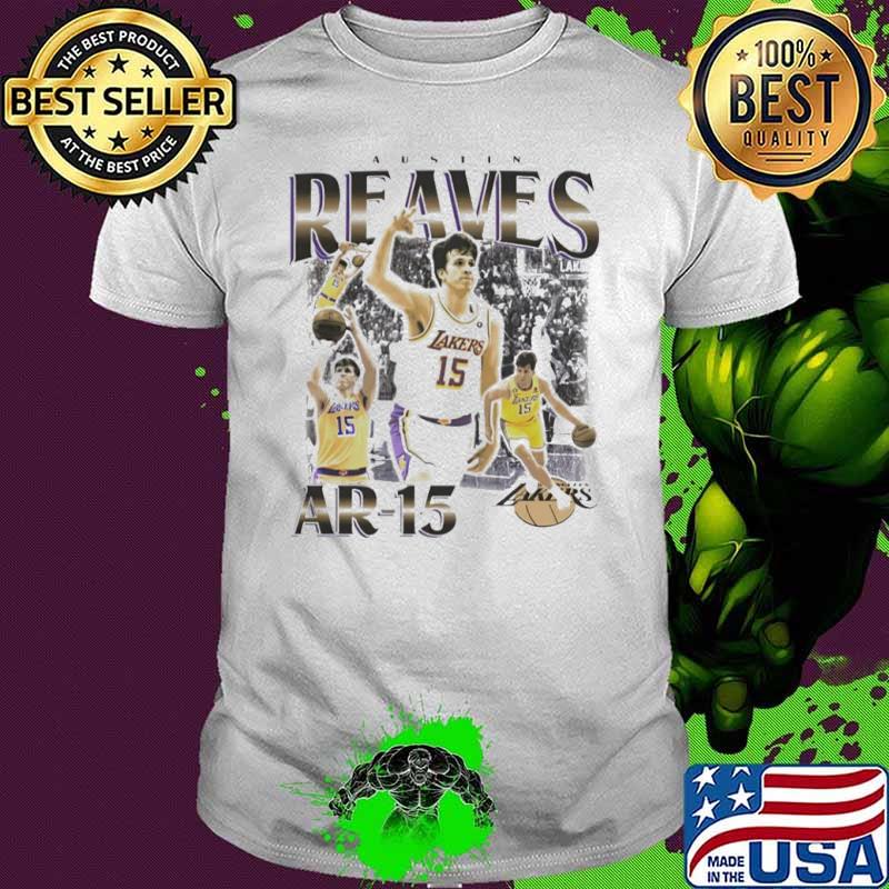 Austin Reaves Ar-15 Lakers shirt