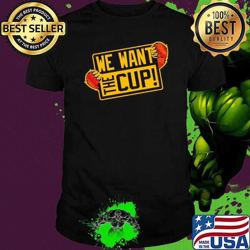 Bear Boston bruins we want the cup shirt Bear Boston bruins we want the cup shirt