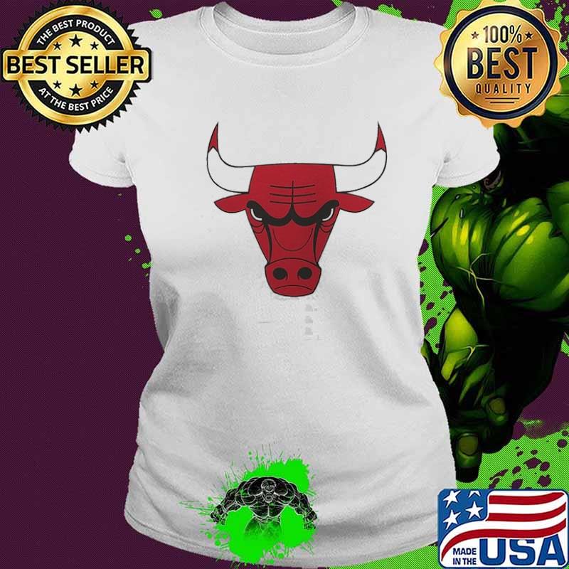 Best branded White Chicago Bulls Primary Mascot s Ladies tee Best branded White Chicago Bulls Primary Mascot s Ladies tee