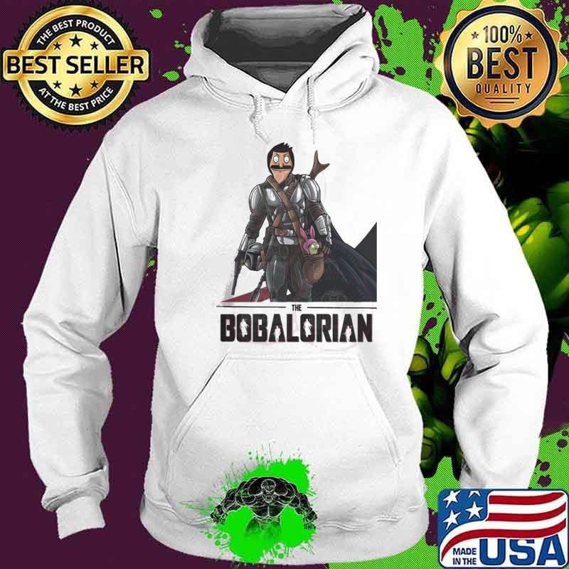 Bobs Burgers The Mandalorian Graphic Bob Louise Belcher Funny Mando Grogu Mashup s Hoodie Bobs Burgers The Mandalorian Graphic Bob Louise Belcher Funny Mando Grogu Mashup s Hoodie