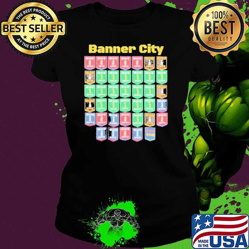 Boston Bruins Banner City 2023 s Ladies tee Boston Bruins Banner City 2023 s Ladies tee