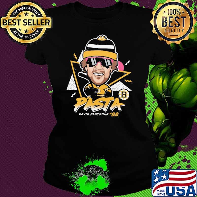 Boston Bruins pasta David Pastrnaa s Ladies tee Boston Bruins pasta David Pastrnaa s Ladies tee