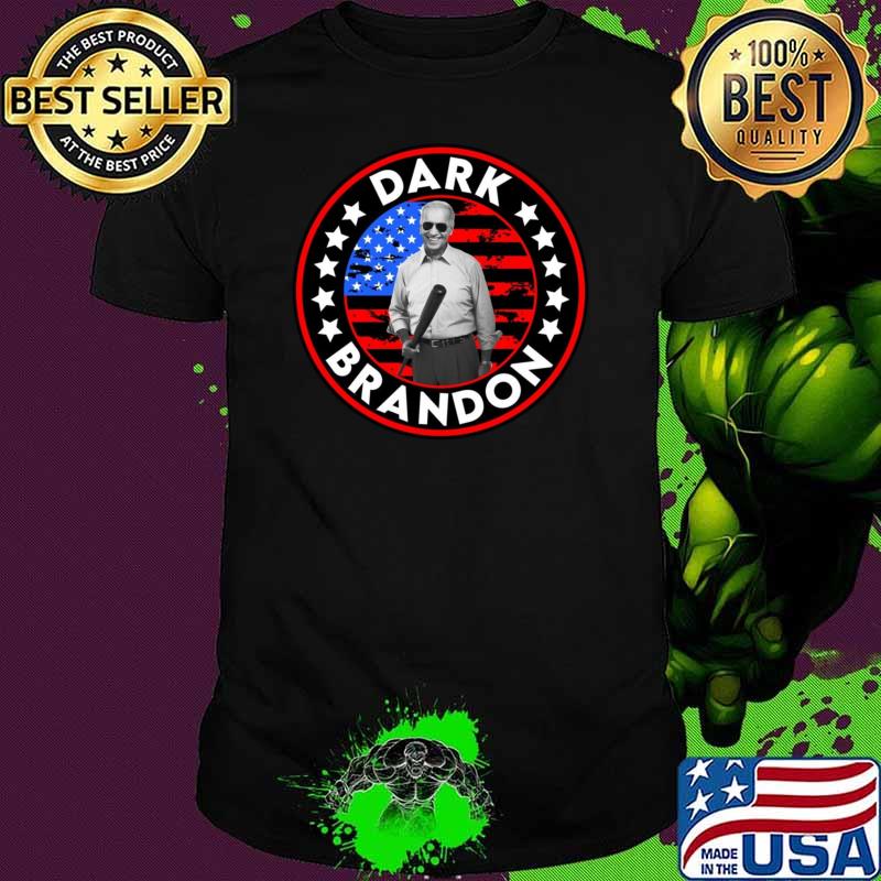 Dari Brandon 2024 Stars Joe Biden President Usa Flag Political T-Shirt