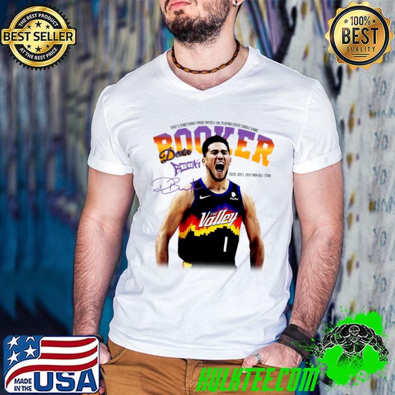 Devin Booker Signatures That's Something Pride Myself Vintage 90s Style T-Shirt