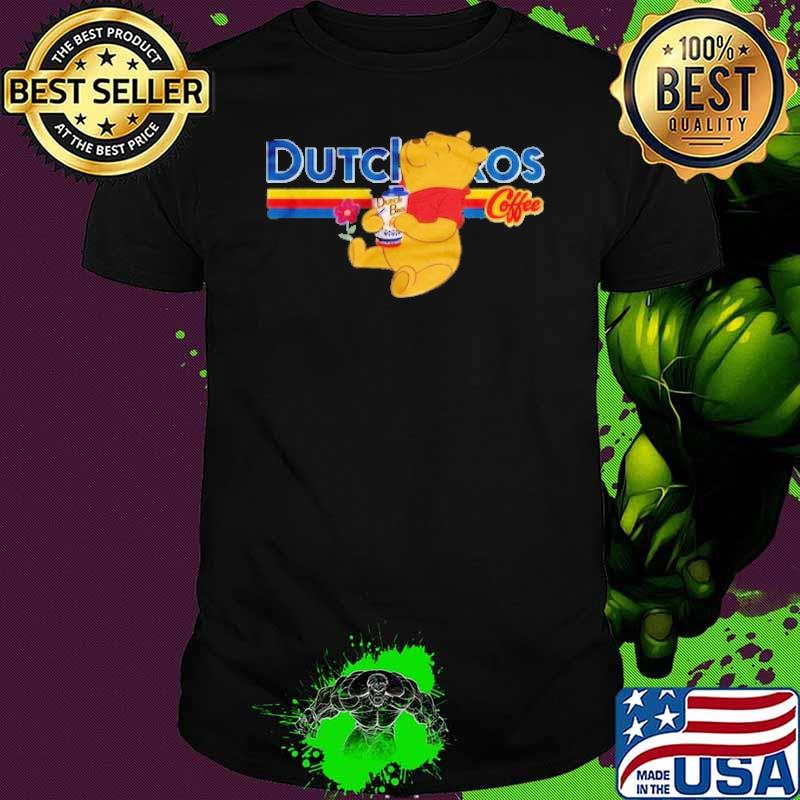 Dutch Bros coffee bear pooh shirt