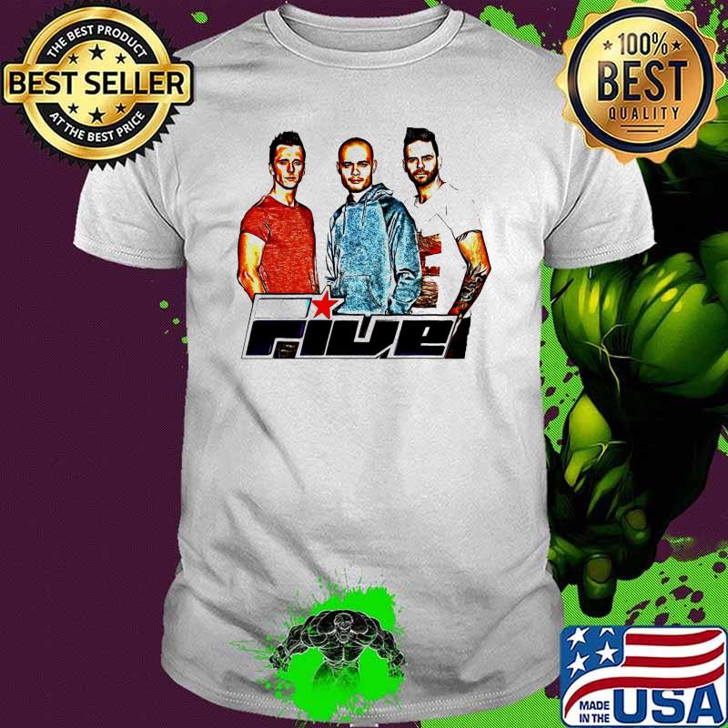 Five Boyband Music band shirt