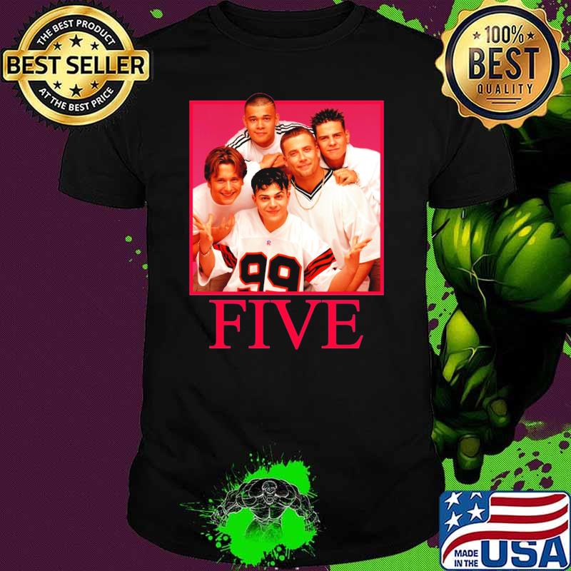 Five Boys band music shirt