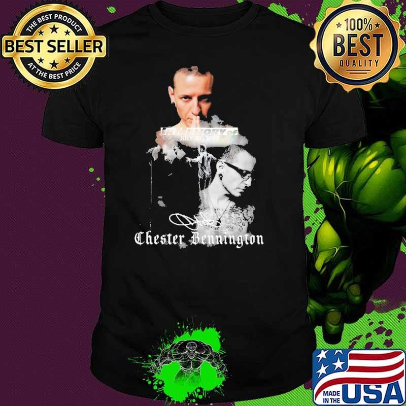 In memory of July 20, 2017 Chester Bennington signature shirt