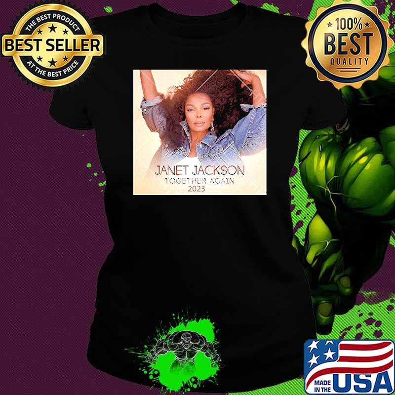 Janet Jackson Vintage Together Again Tour 2023 Shirt Ladies tee Janet Jackson Vintage Together Again Tour 2023 Shirt Ladies tee
