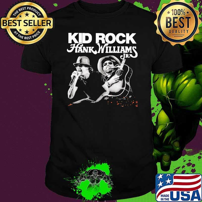 Kid Rock hank williams Jr. singer shirt