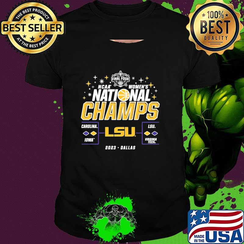 Lsu Tigers Women’s 2023 Ncaa Womens Basketball National Champions Buzzer Stars Dallas shirt