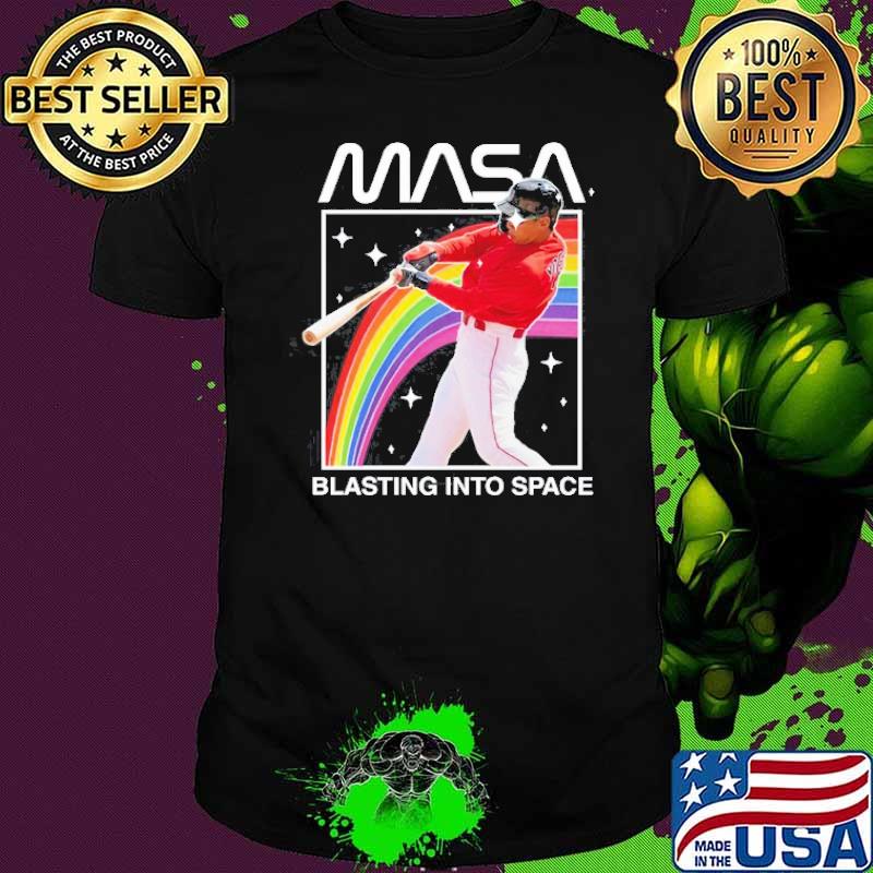 Masa Blasting Into Space sport rainbow Shirt
