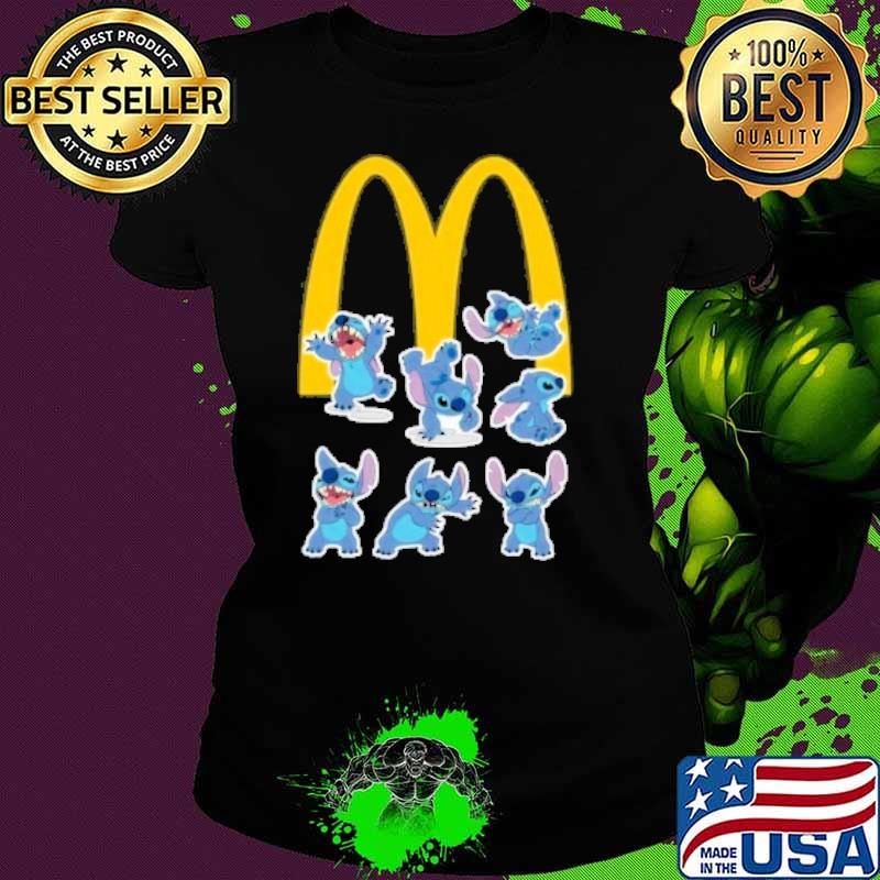 MCDONALD'S stitch s Ladies tee MCDONALD'S stitch s Ladies tee