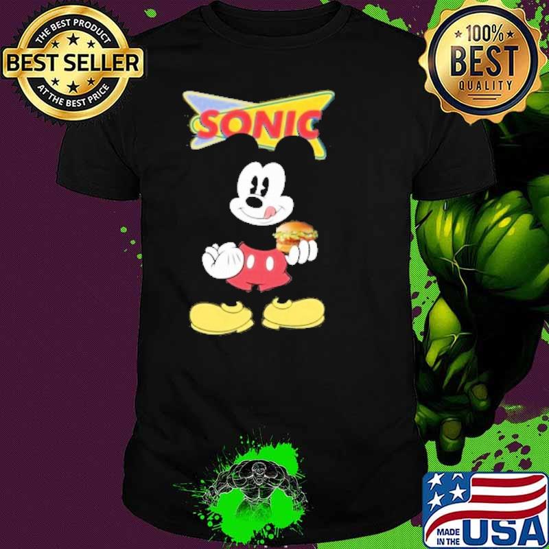 Mickey mouse disney SONIC DRIVE-IN shirt
