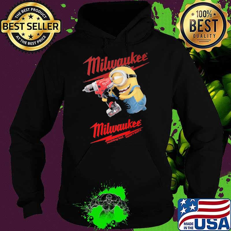 Milwaukee nothing but heavy duty minion s Hoodie Milwaukee nothing but heavy duty minion s Hoodie